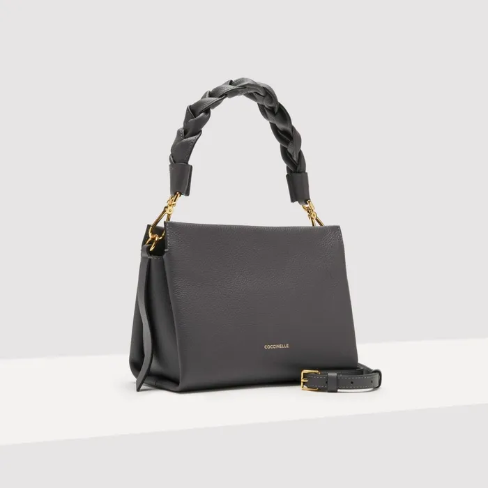 Coccinelle Top Handle Bag Boheme Small Ardesiacitrone 8211 Women