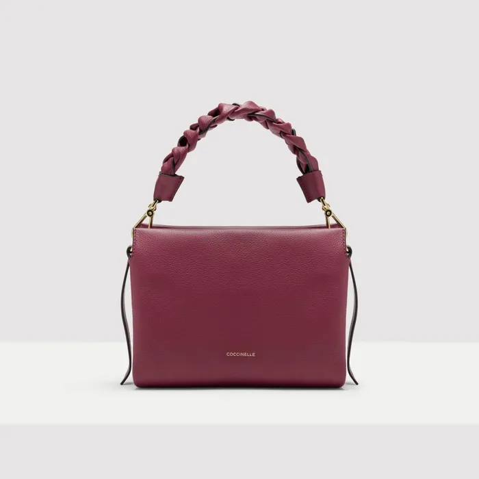 Coccinelle Top Handle Bag Boheme Small Garnet Rpulp P 8211 Women