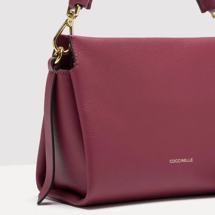 Coccinelle Top Handle Bag Boheme Small Garnet Rpulp P 8211 Women
