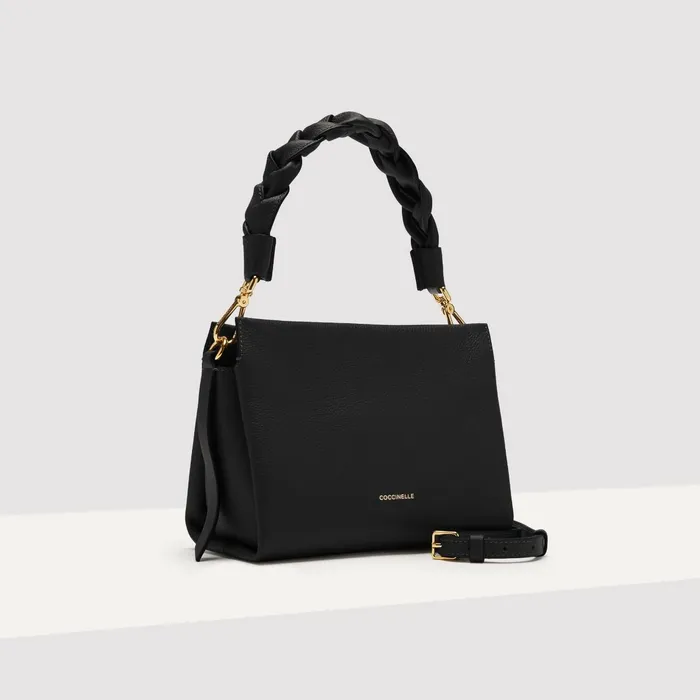 Coccinelle Top Handle Bag Boheme Small Noircuir 8211 Women