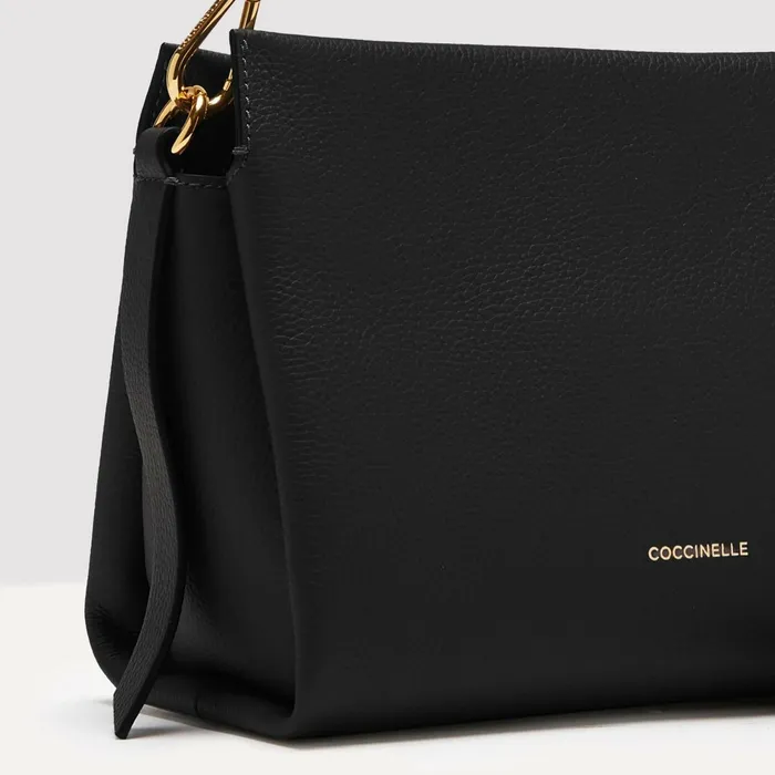 Coccinelle Top Handle Bag Boheme Small Noircuir 8211 Women