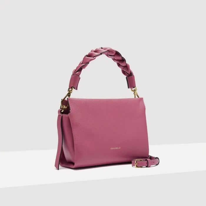 Coccinelle Top Handle Bag Boheme Small Pulp Pgarnet R 8211 Women