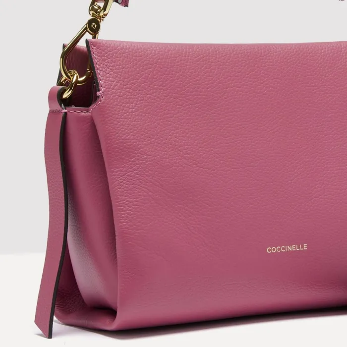 Coccinelle Top Handle Bag Boheme Small Pulp Pgarnet R 8211 Women