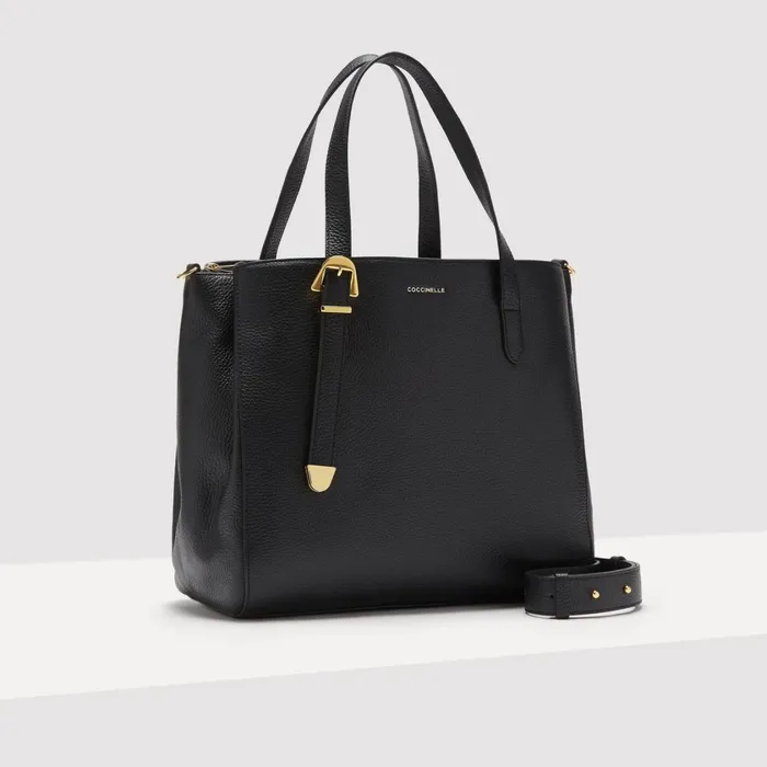 Coccinelle Top Handle Bag Gleen Medium Noir 8211 Women