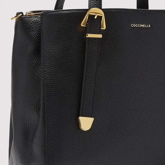 Coccinelle Top Handle Bag Gleen Medium Noir 8211 Women