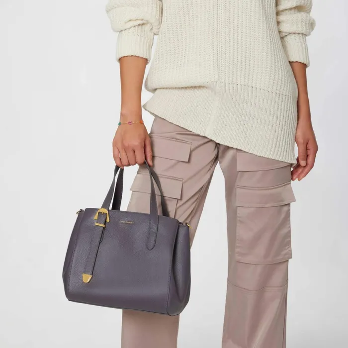 Coccinelle Top Handle Bag Gleen Small Ardesia 8211 Women