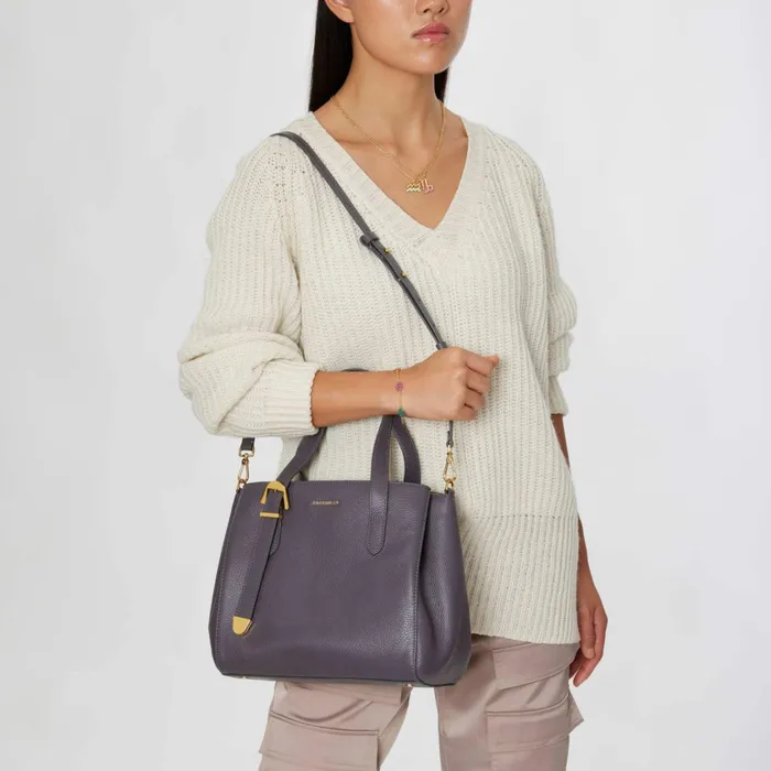 Coccinelle Top Handle Bag Gleen Small Ardesia 8211 Women