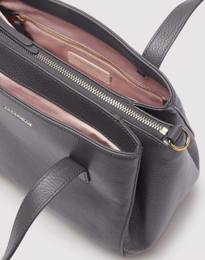 Coccinelle Top Handle Bag Gleen Small Ardesia 8211 Women