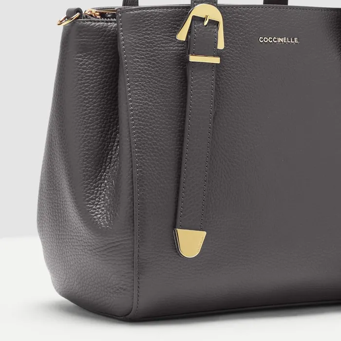 Coccinelle Top Handle Bag Gleen Small Ardesia 8211 Women