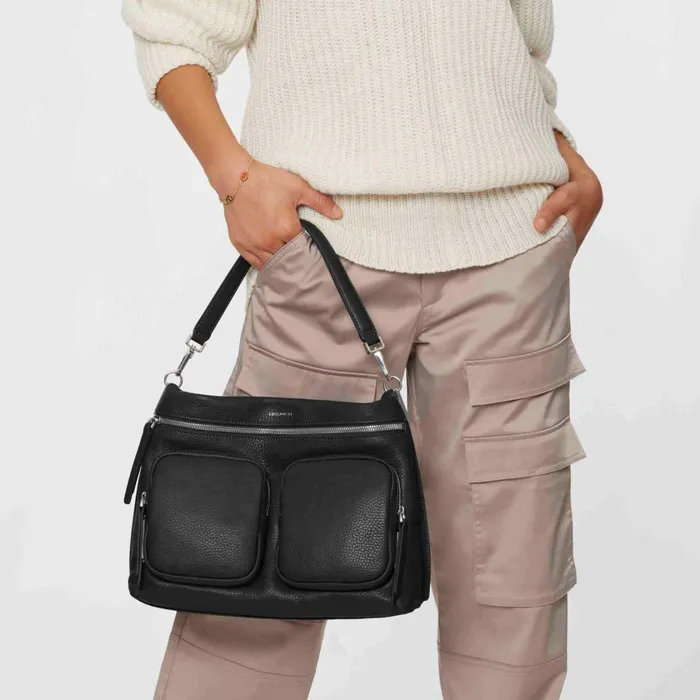 Coccinelle Top Handle Bag Hyle Large Noir 8211 Women