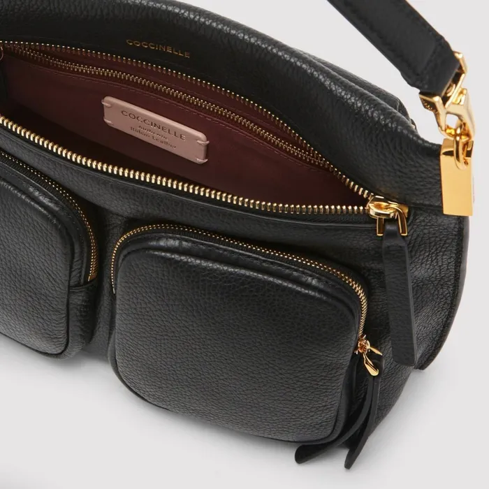 Coccinelle Top Handle Bag Hyle Medium Noir 8211 Women