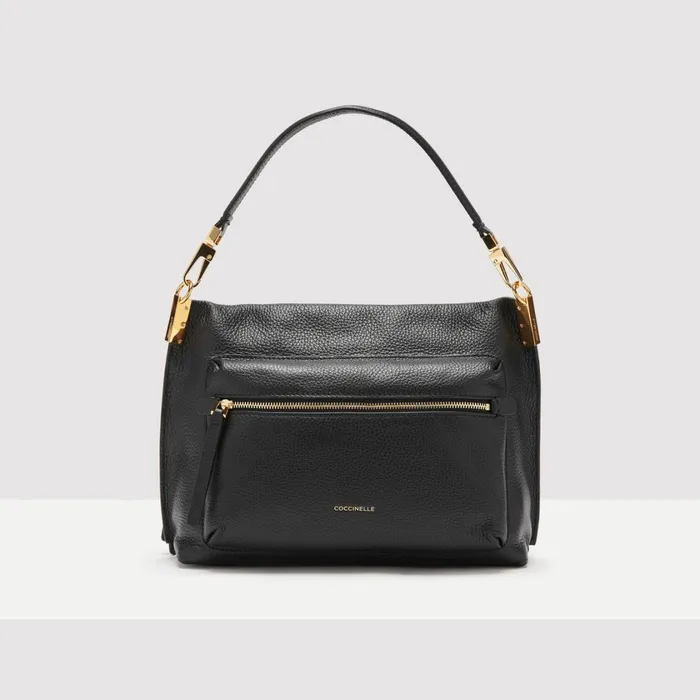Coccinelle Top Handle Bag Hyle Medium Noir 8211 Women