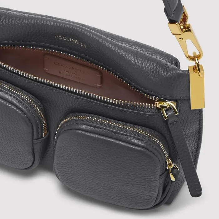 Coccinelle Top Handle Bag Hyle Small Ardesia 8211 Women