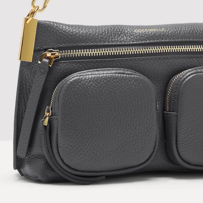 Coccinelle Top Handle Bag Hyle Small Ardesia 8211 Women