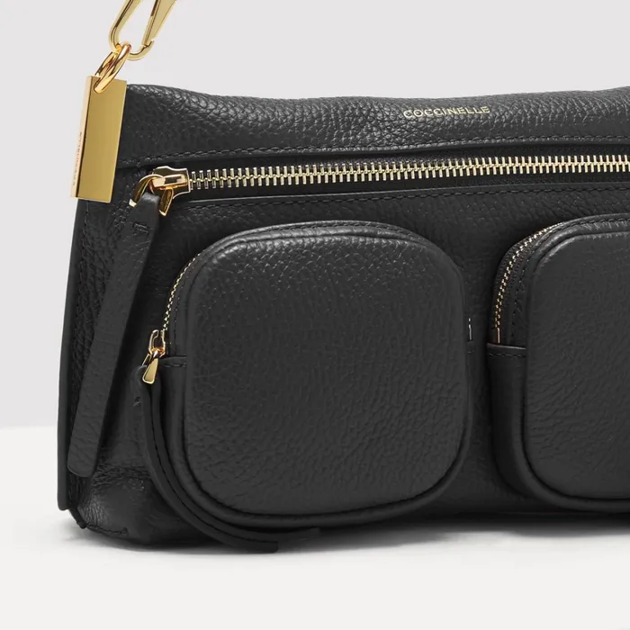 Coccinelle Top Handle Bag Hyle Small Noir 8211 Women