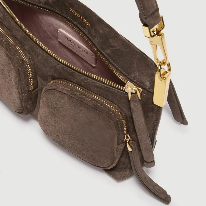 Coccinelle Top Handle Bag Hyle Suede Small 8211 Women