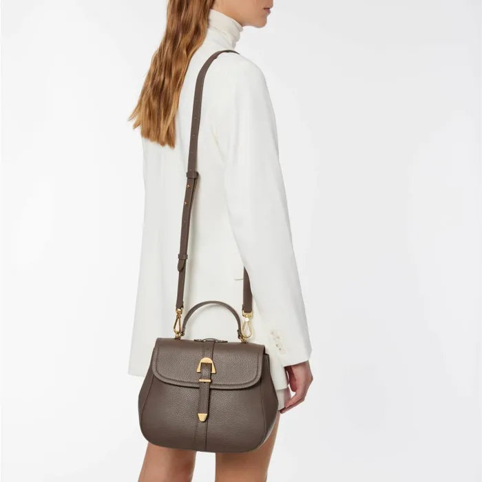 Coccinelle Top Handle Bag Magal Small Coffeecoffee 8211 Women