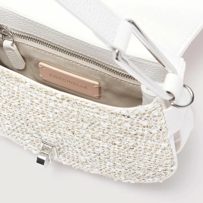 Coccinelle Top Handle Bag Magie Snowflakes Woven Mini Multi Silbrwh 8211 Women