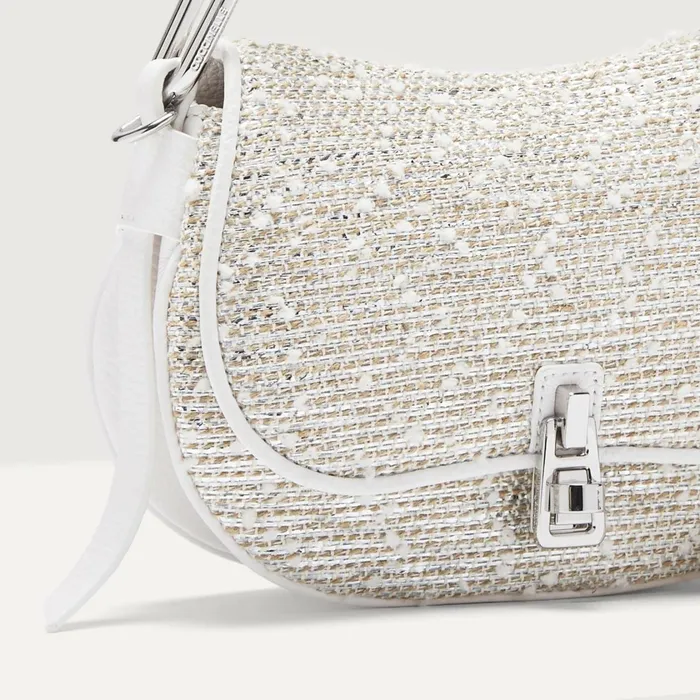 Coccinelle Top Handle Bag Magie Snowflakes Woven Mini Multi Silbrwh 8211 Women