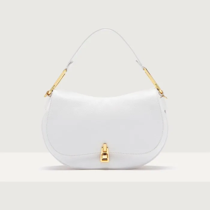 Coccinelle Top Handle Bag Magie Soft Medium Brillant White 8211 Women