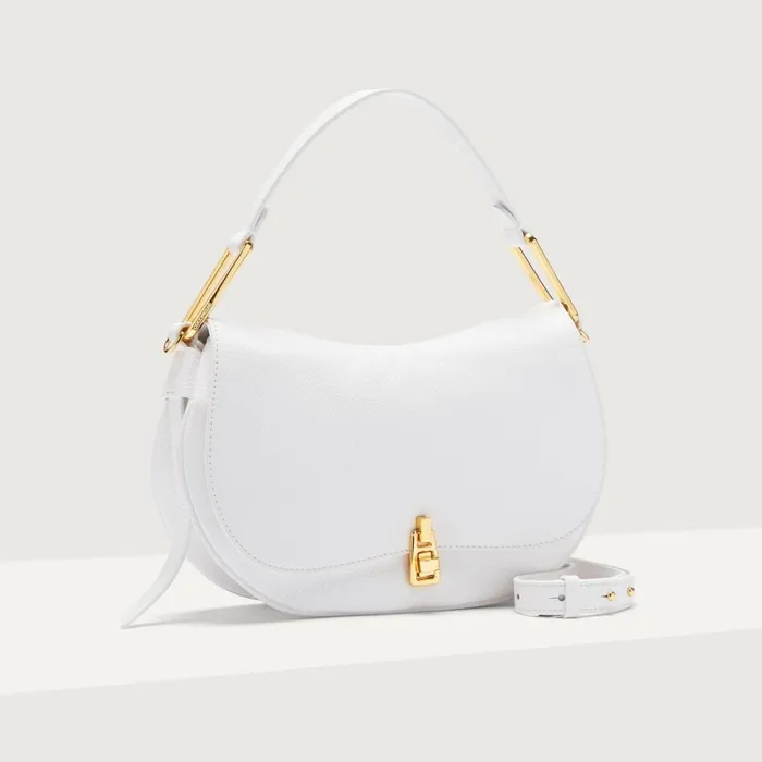 Coccinelle Top Handle Bag Magie Soft Medium Brillant White 8211 Women