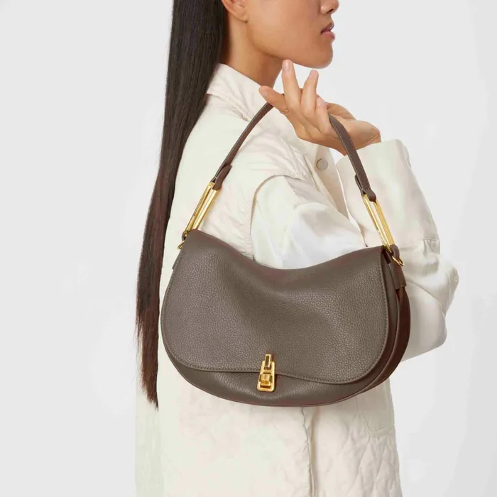 Coccinelle Top Handle Bag Magie Soft Medium Coffeecoffee 8211 Women