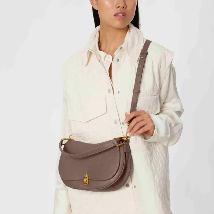 Coccinelle Top Handle Bag Magie Soft Medium Coffeecoffee 8211 Women