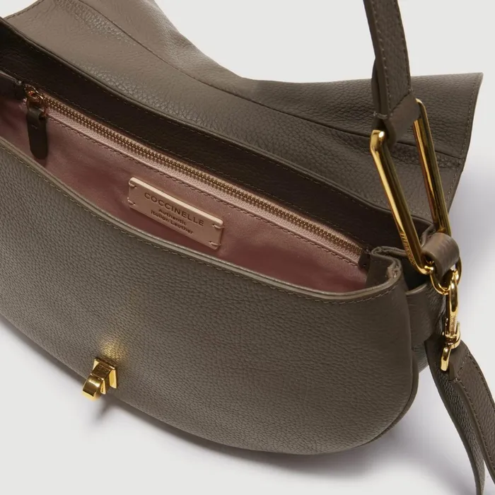 Coccinelle Top Handle Bag Magie Soft Medium Coffeecoffee 8211 Women