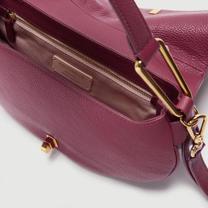 Coccinelle Top Handle Bag Magie Soft Medium Garnet Red 8211 Women