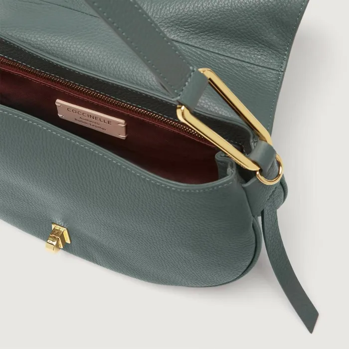 Coccinelle Top Handle Bag Magie Soft Medium Kale Green 8211 Women