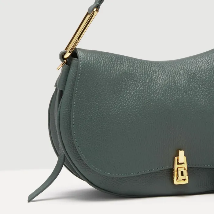 Coccinelle Top Handle Bag Magie Soft Medium Kale Green 8211 Women