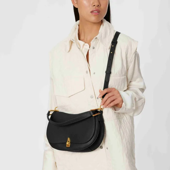 Coccinelle Top Handle Bag Magie Soft Medium Noir 8211 Women