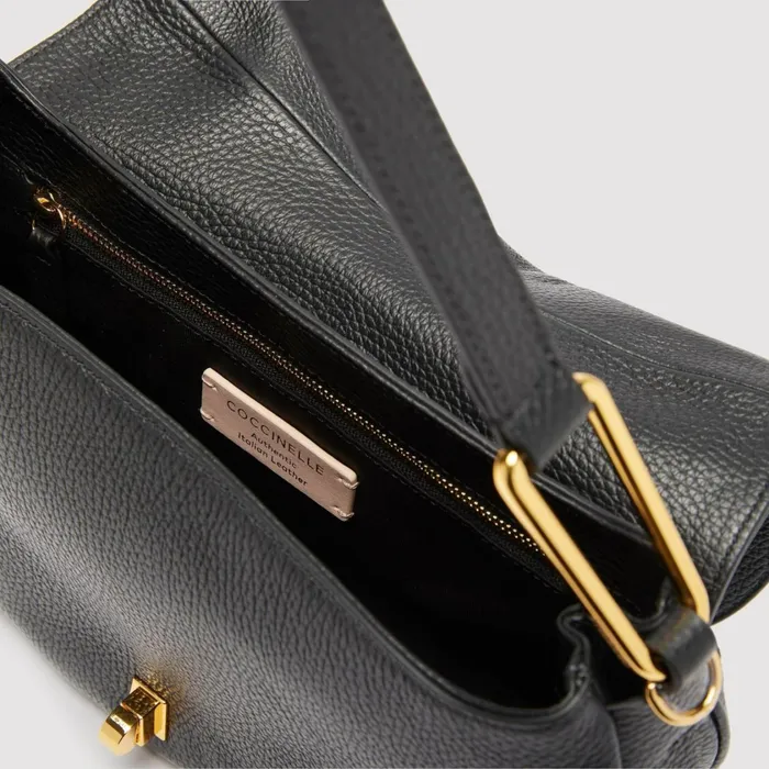 Coccinelle Top Handle Bag Magie Soft Medium Noir 8211 Women