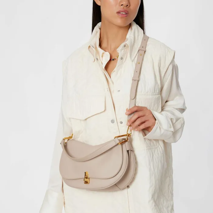 Coccinelle Top Handle Bag Magie Soft Medium Powder Pink 8211 Women