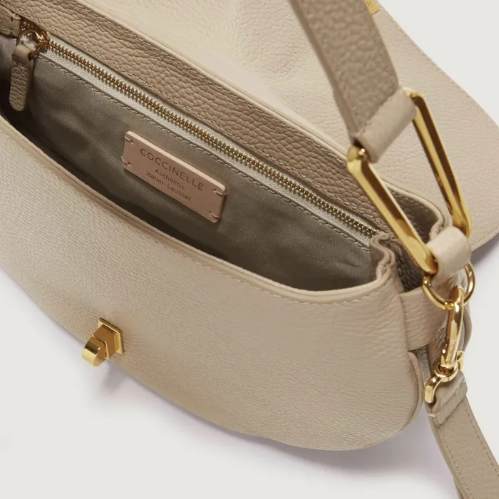 Coccinelle Top Handle Bag Magie Soft Medium Powder Pink 8211 Women