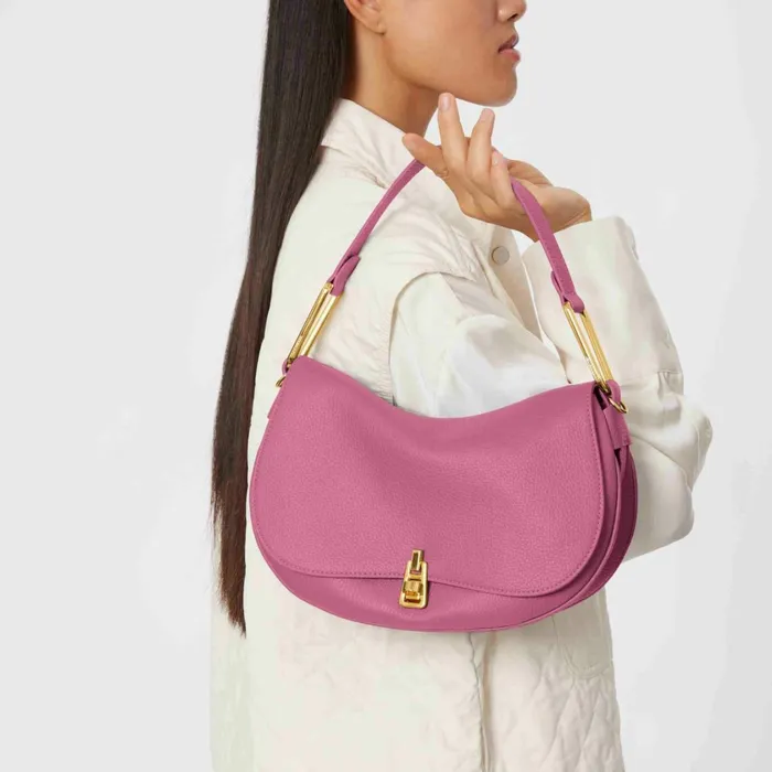 Coccinelle Top Handle Bag Magie Soft Medium Pulp Pink 8211 Women