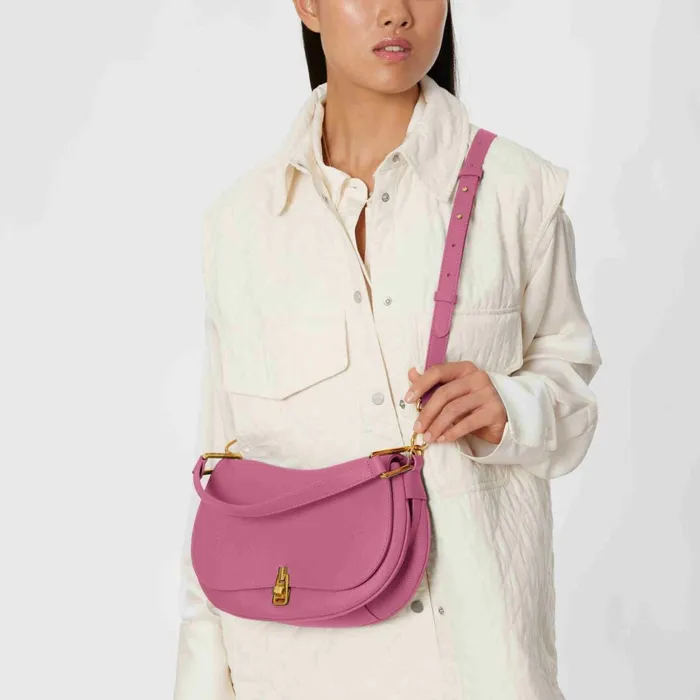 Coccinelle Top Handle Bag Magie Soft Medium Pulp Pink 8211 Women