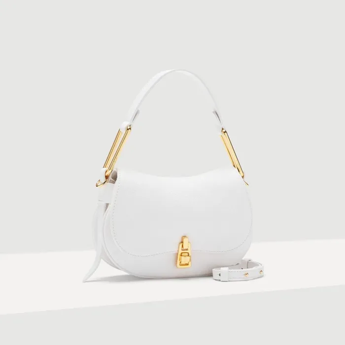 Coccinelle Top Handle Bag Magie Soft Mini Brillant White 8211 Women