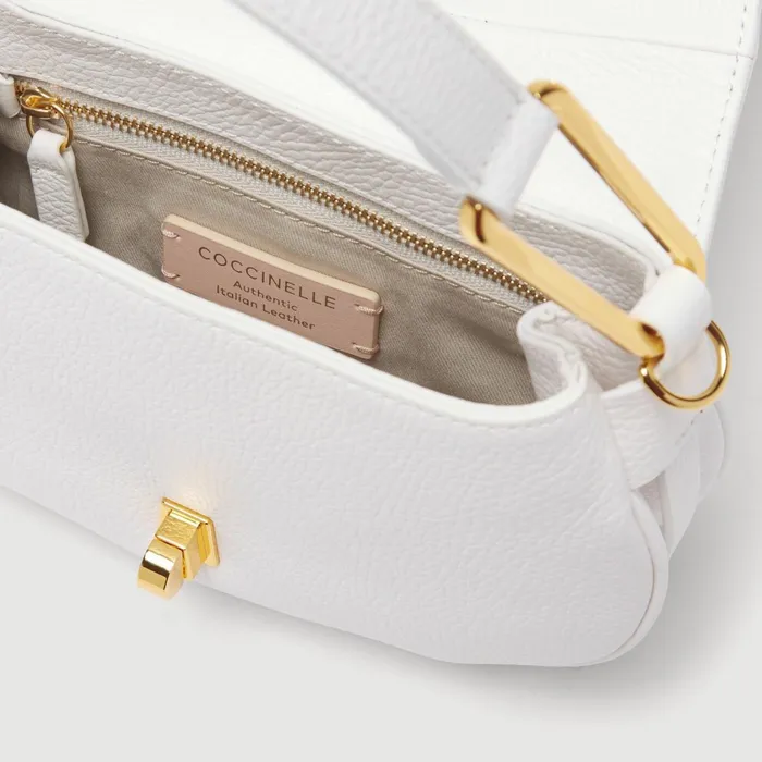 Coccinelle Top Handle Bag Magie Soft Mini Brillant White 8211 Women