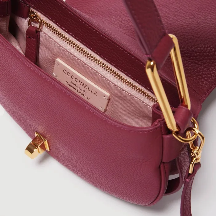 Coccinelle Top Handle Bag Magie Soft Mini Garnet Red 8211 Women