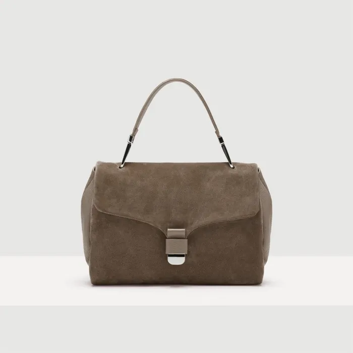 Coccinelle Top Handle Bag Neofirenze Suede Medium 8211 Women