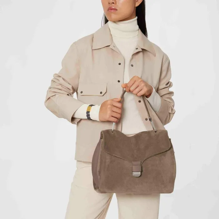 Coccinelle Top Handle Bag Neofirenze Suede Medium 8211 Women