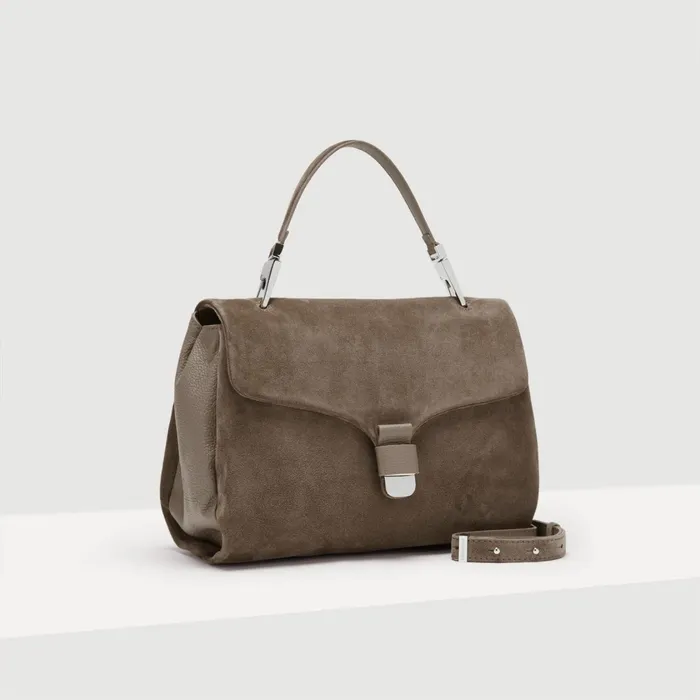 Coccinelle Top Handle Bag Neofirenze Suede Medium 8211 Women