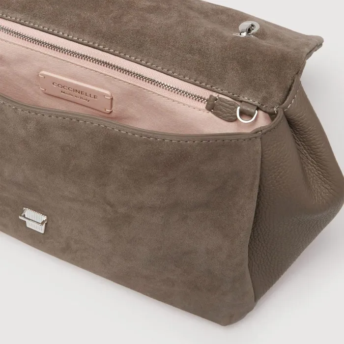 Coccinelle Top Handle Bag Neofirenze Suede Medium 8211 Women