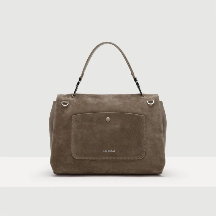 Coccinelle Top Handle Bag Neofirenze Suede Medium 8211 Women