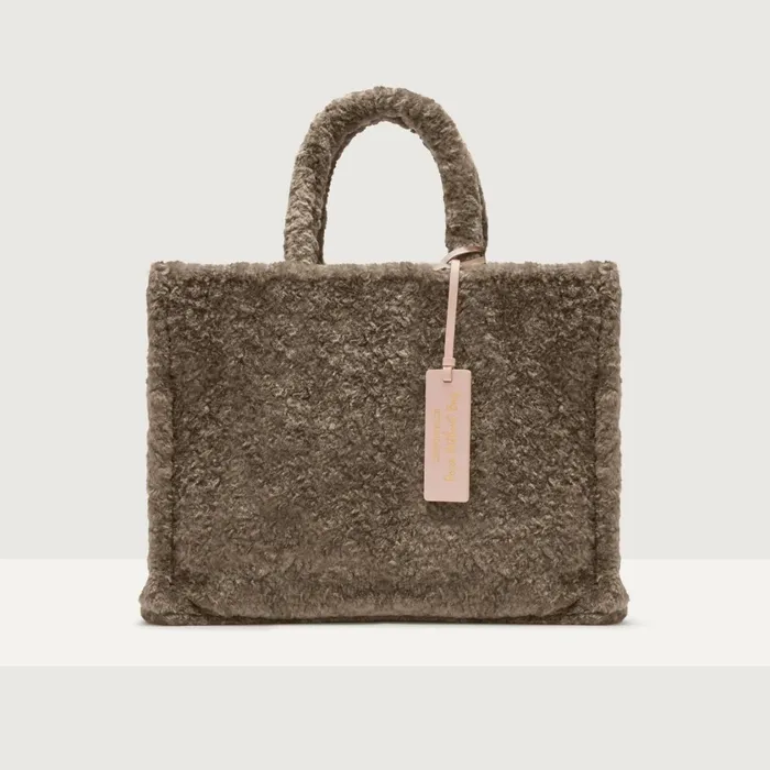 Coccinelle Top Handle Bag Never Without Bag Astrakan Medium 8211 Women