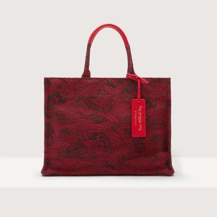 Coccinelle Top Handle Bag Never Without Bag Lunar Jacquard Medium Multi Rubyruby 8211 Women Coccinelle Top Handle Bag Never Without Bag Lunar Jacquard Medium Multi Rubyruby 8211 Women