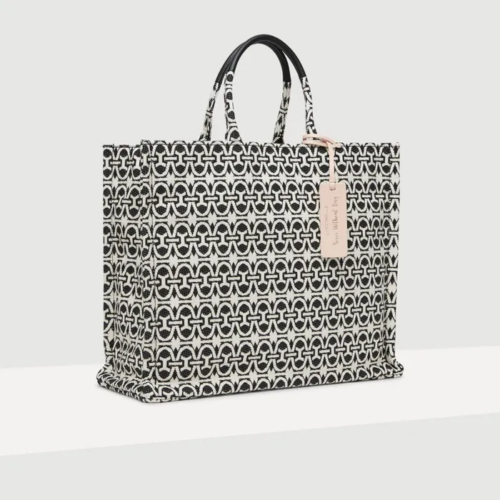 Coccinelle Top Handle Bag Never Without Bag Monogram Large Multi Noirnoir 8211 Women