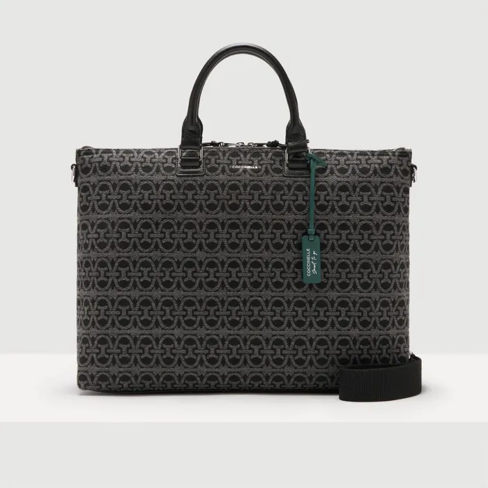Coccinelle Top Handle Bag Smart To Go Monogram Mulantracnoir 8211 Women