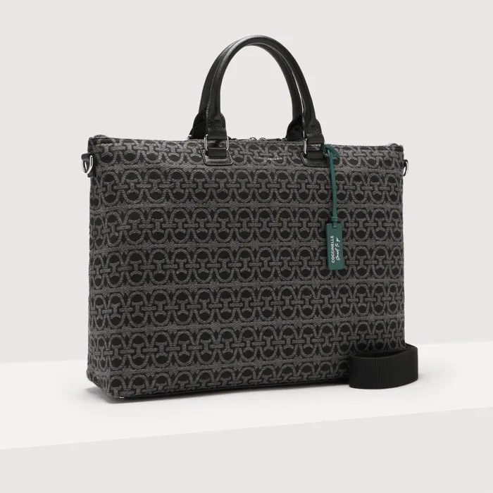 Coccinelle Top Handle Bag Smart To Go Monogram Mulantracnoir 8211 Women